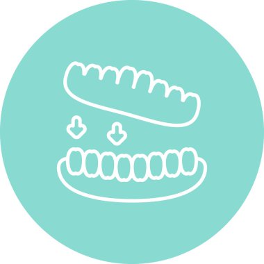 Mouth Guard Özel Profesyonel Yaratıcı Grafik Elementi