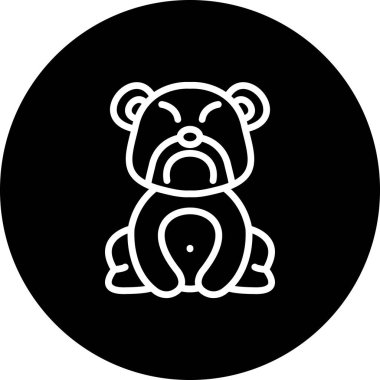 Bozuk Ayı Stili Yenilenmiş Yaratıcı Tasarım Elemanı