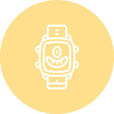 Kiklops 'u izleyin Zarif Modern Yaratıcı Sanat Sembolünü tuşlayın