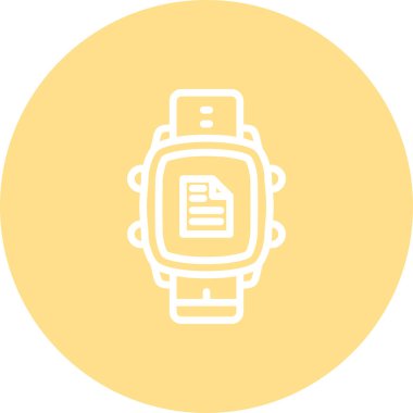 Akıllı Saat Dosyası Biçimli Düz Kullanıcı Arayüzü Özelliği