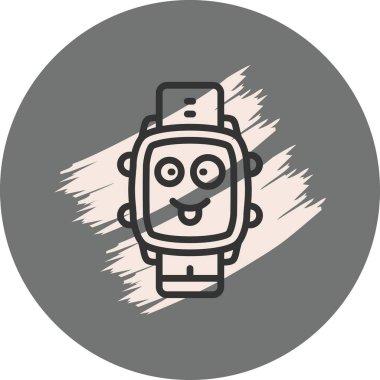 Silly Dial Yenilikçi Düz Ürün Tasarım Sembolü İzle