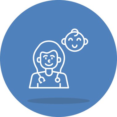 Çocuk Uzmanı Dinamik Özel Dijital Sanat Düzeni