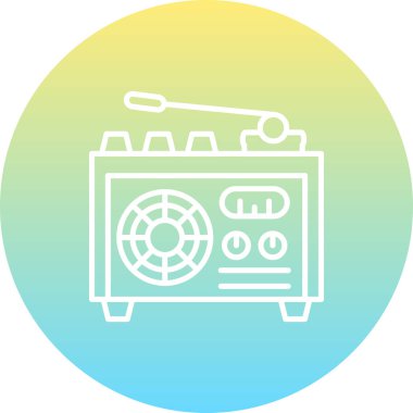 Radyo Gelişmiş Yaratıcı Arayüz Grafik ŞekliName