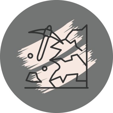 Kazma Madenciliği Ayrı Modern Temiz Sanat Özelliği