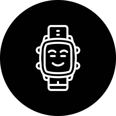 Happy Relieved Dial Yüksek Kaliteli Modern Vektör Elementi İzle