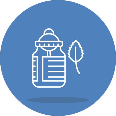 Neem Petrol Dengeli Düz Modern Tasarım Elemanı