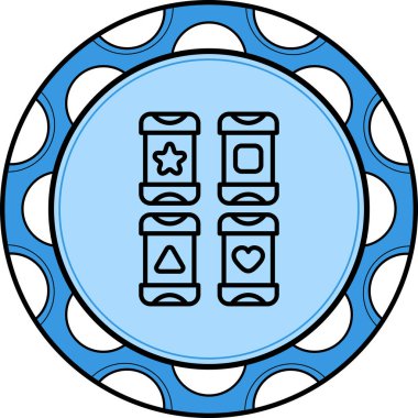Ürün Değişkenleri Zarif Minimum Dijital Grafik Sembolü