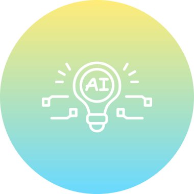 Eğitimde yapay zeka Eşsiz Soyut Markalaşma Grafik ŞekliName