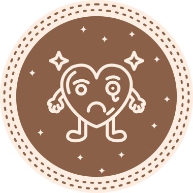 Dedektif Kalp Yaratıcı Eşsiz Ürün Tasarım Elemanı