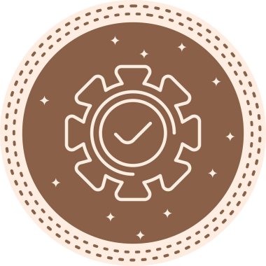 Doğrulanmış Rozet Gösterişli Modern Yaratıcı Sanat Düzeni