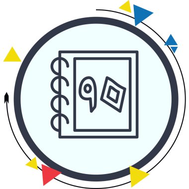 Urduca Sayımı: 90 Asgari Düz Vektör İllüstrasyonu