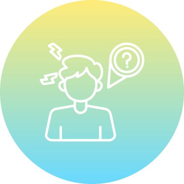 Stres Yönetimi Gelişmiş İşlevsel Web Arayüzü Sembolü