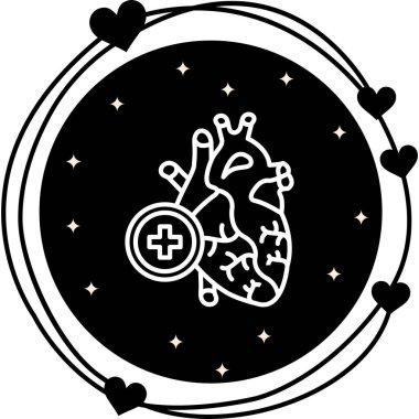 Konjestif Kalp yetmezliği Yüksek Kalite Modern Vektör Elementi