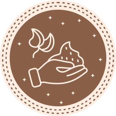 El kremi Yüksek Çözünürlüklü Minimum Vektör Tasarımı