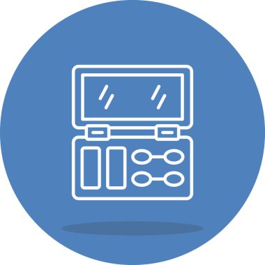 Contour Palet Gelişmiş İşlevsel Web Arayüzü Sembolü