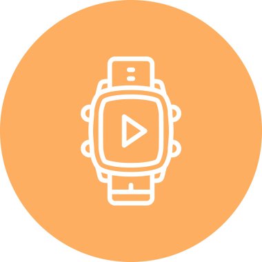 Akıllı Saat Oynat düğmesi Yaratıcı Eşsiz Ürün Tasarım Elemanı