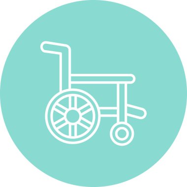 Tekerlekli sandalye stili yenilenmiş yaratıcı tasarım elementi