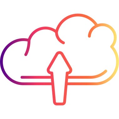 Bulut Yükleme Yaratıcı Dinamik Web Tasarımı Nesnesi