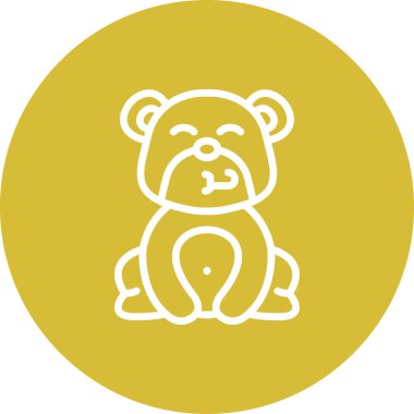 Tebrik Ayısı Biçimli Düz Kullanıcı Arayüzü Özelliği