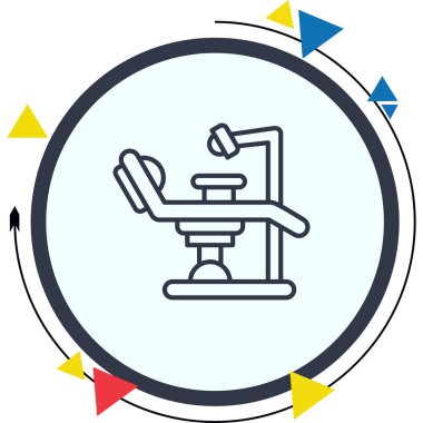 Diş Hekimi Yüksek Kaliteli Ölçeklenebilir Vektör İllüstrasyonu