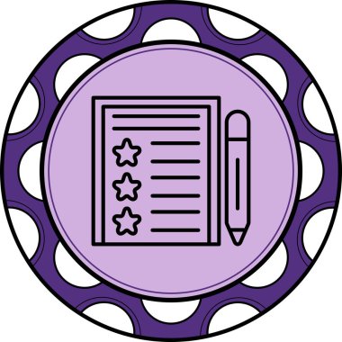 Geribildirim Özeti Profesyonel Temiz Düz Grafik Özelliği