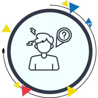 Stres Yönetimi Modern Dengeli Markalaşma Vektörü Sembolü