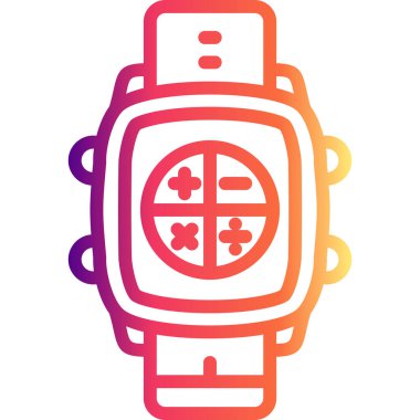 Akıllı Saat Hesaplayıcı Yenilikçi Minimum Ürün Tasarımı Düzeni