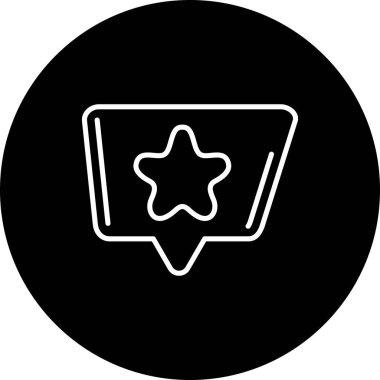 Star Opinion Profesyonel Asgari Yaratıcı Grafik Nesnesi