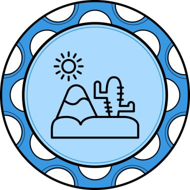 Çöl Stili İşlevsel Web Arayüzü Elementi