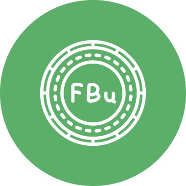 Burundi Madeni Parası Temiz Damgalama Grafik ŞekliName