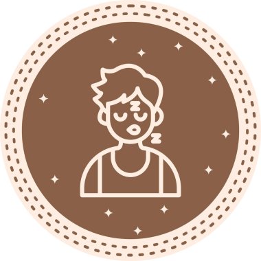 Uyuyan Çocuk Yüksek Çözünürlüklü Dinamik Tasarım Düzeni