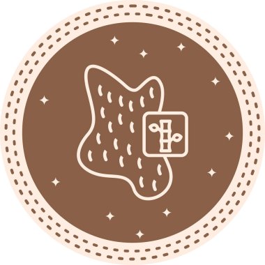 Bambu Kumaş Biçimli Özel Vektör Tasarım Varlığı