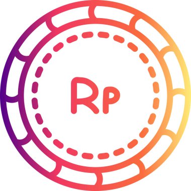 Rupiah Profesyonel Temiz Düz Grafik Özelliği