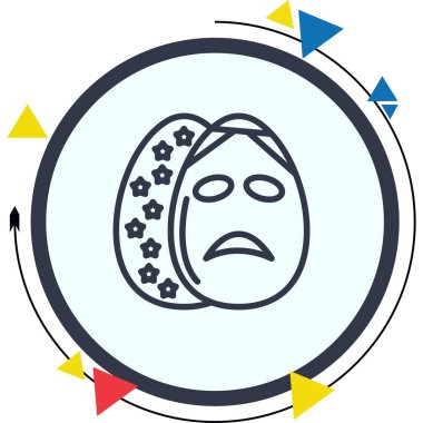 Paskalya Hastalıklı Yumurta Eşsiz Soyut Markalaştırma Grafiksel ŞekliName