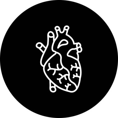 Kalp Belirgin Vibrant Dijital Grafik Özelliği