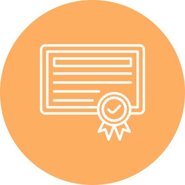 Diploma Belirgin Vibrant Dijital Grafik Özelliği