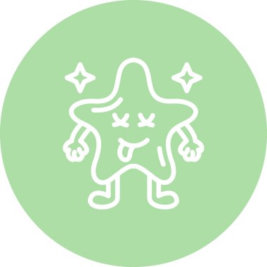 Ölü Yıldız Zarif Modern Markalaştırıcı Varlığı