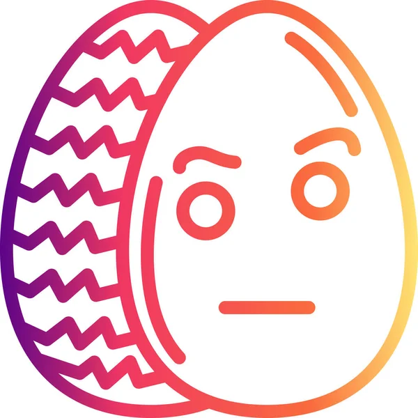 Paskalya Kaşları Yumurta Yaratıcı Eşsiz Markalaştırıcı Elementi