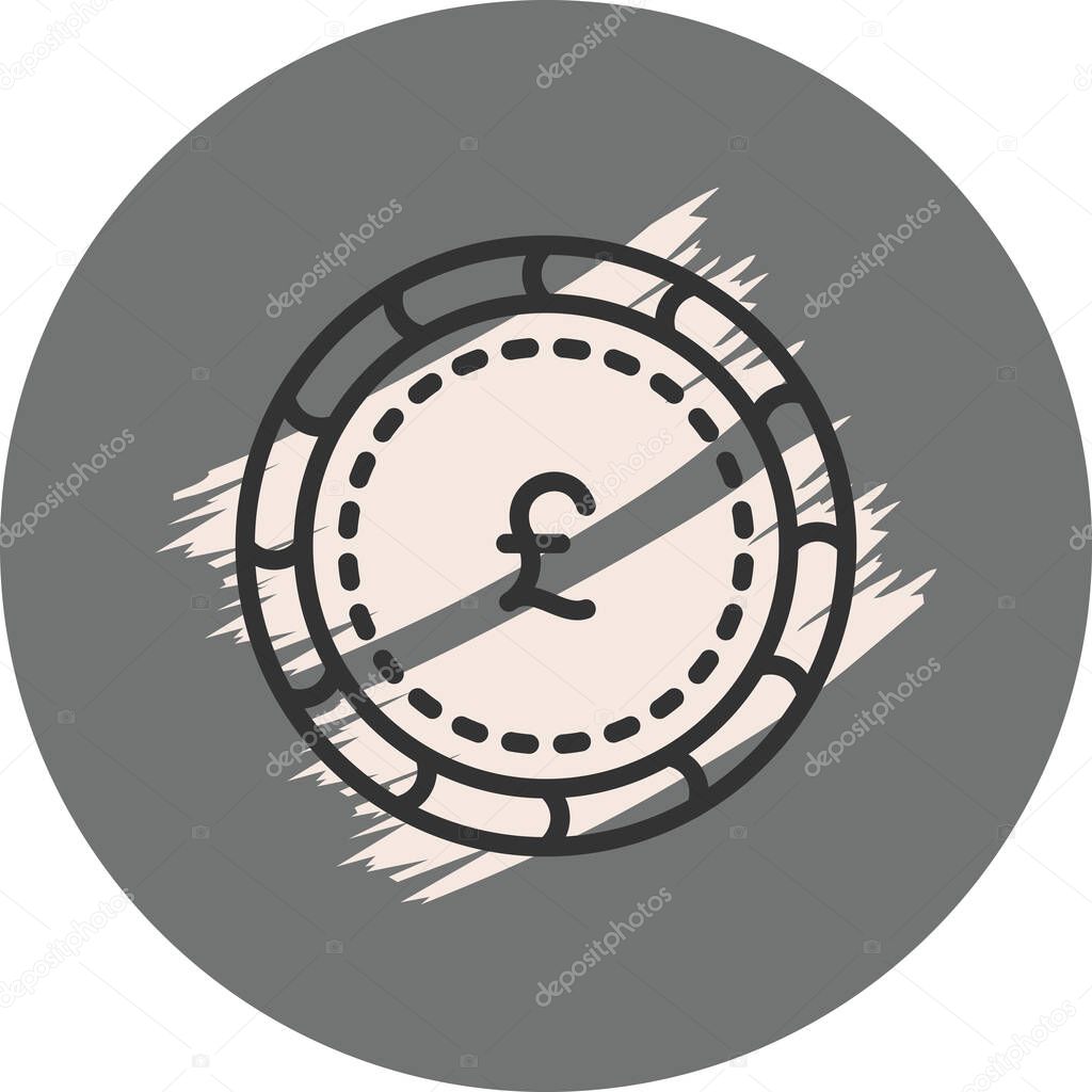 Pound Sterling Creative Dynamic Web Design Object