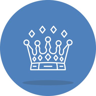 Crown Yüksek Çözünürlüklü Minimum Vektör Tasarımı