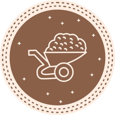 Tekerlek Barrow Asgari Kalite Grafik Sembolü