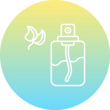 Micellar Su Yenilikçi Düz Ürün Tasarım Sembolü