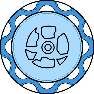 Kırık Tabak Yüksek Kaliteli Ölçeklenebilir Vektör İllüstrasyonu