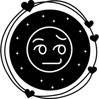 Sırıtma Kalın Web Grafik Çizimi