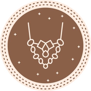 Kolye Modern Dijital Sanat Nesnesi