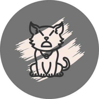 Azimli Kedi Zarif Dijital Tasarım Özelliği