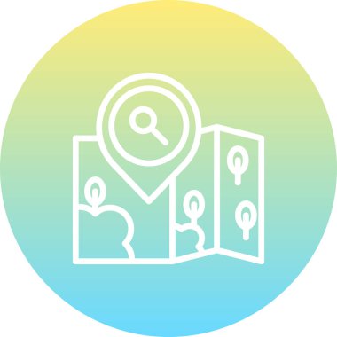 Konum Pin Gelişmiş İşlevsel Web Arayüzü Sembolü