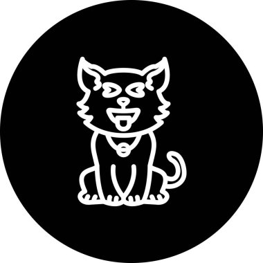 Kedi Dili Profesyonel Yenilikçi Düz Tasarım Düzeni