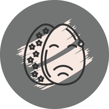 Paskalya Utangaç Yumurta Premium Özel Ürün Tasarımı Düzeni