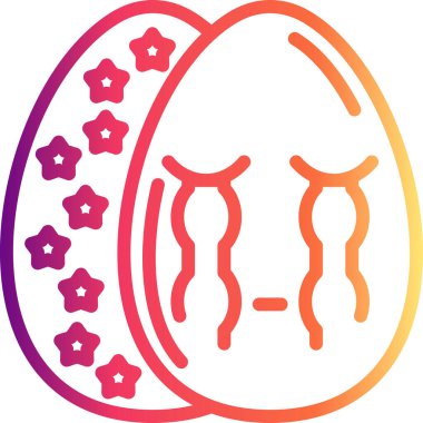 Paskalya Ağlayan Yumurta Premium Özel Ürün Tasarımı Düzenleme